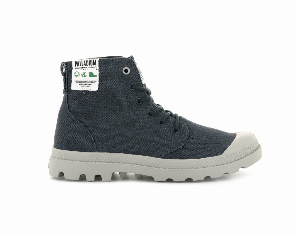 Botas Palladium Pampa Hi Organic Hombre - Azul Oscuro Marino ||CYIM-42169||